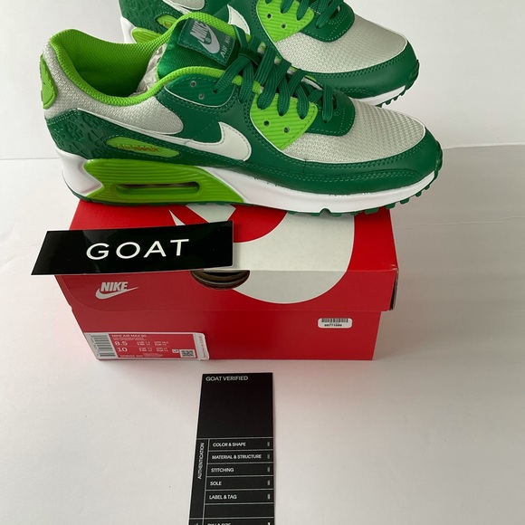 Air Max 90, St. Patrick’s Day,men’s 8.5 women’s 10 - Picture 5 of 6